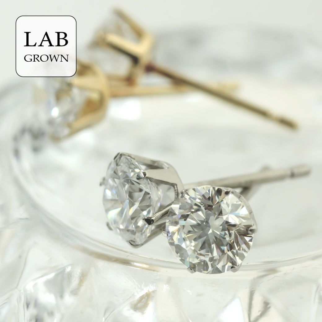 ALTRO】《LAB》ラボグロウンダイヤモンド 6本爪 1.0ct 一粒 