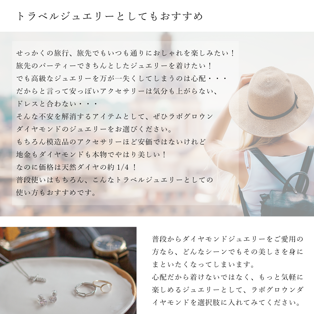 【ALTRO】K18 プラチナ ラボグロウンダイヤ 計0.4ct 6本爪 一粒 ダイヤ スタッドピアス