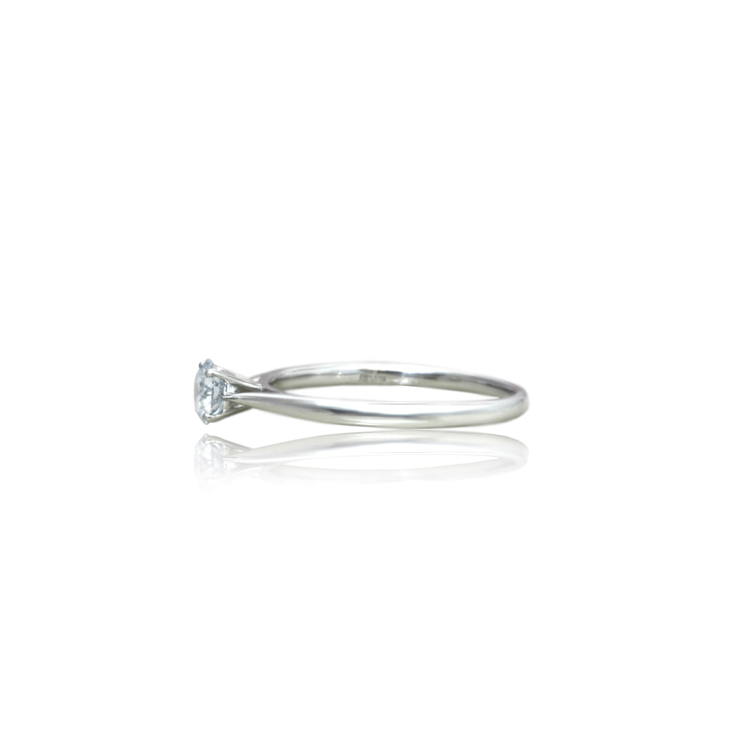 【ALTRO】SV ラボグロウンダイヤ プロポーズリング 0.3ct 4本爪 ダイヤ リング