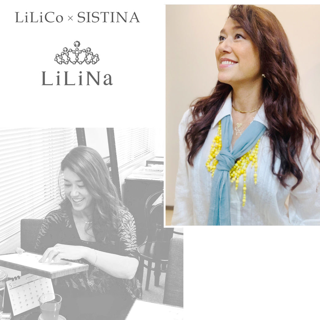 【Natural】LiLiNa K18 ダーラヘスト リーフ ダイヤモンド ネックレス