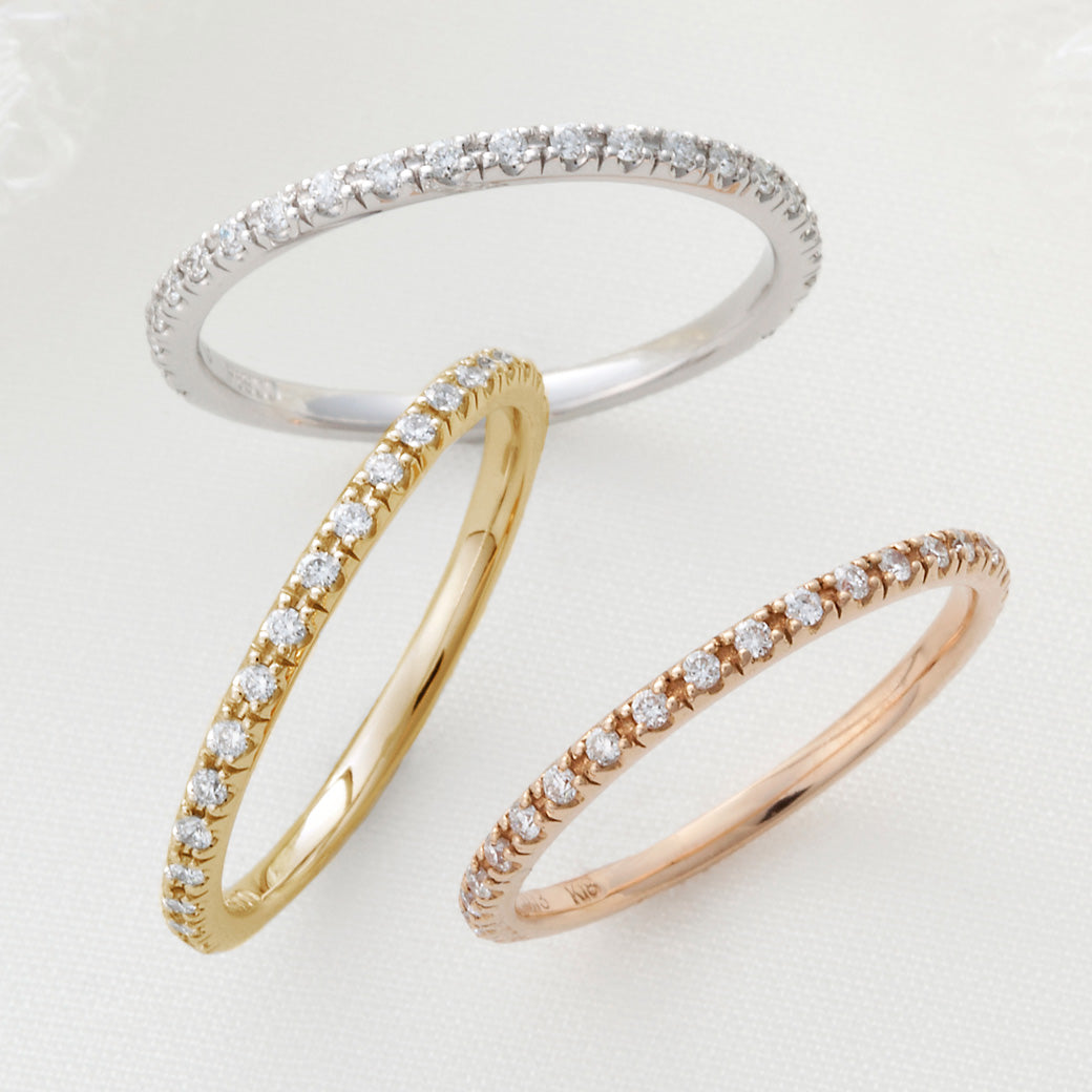 SISTINA BRIDAL エタニティリング Rebecca -レベッカ- 0.13ct プラチナ XM848