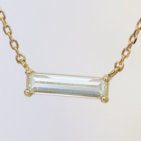 K18 Mooi バゲットカット ダイヤモンドネックレス – SISTINA JEWELRY
