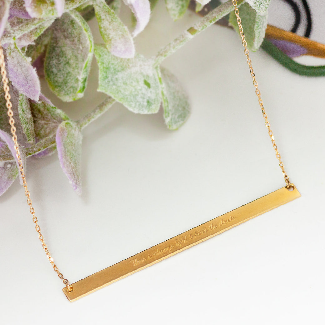 K18 オーダー ロングバーネックレス N00245 – SISTINA JEWELRY