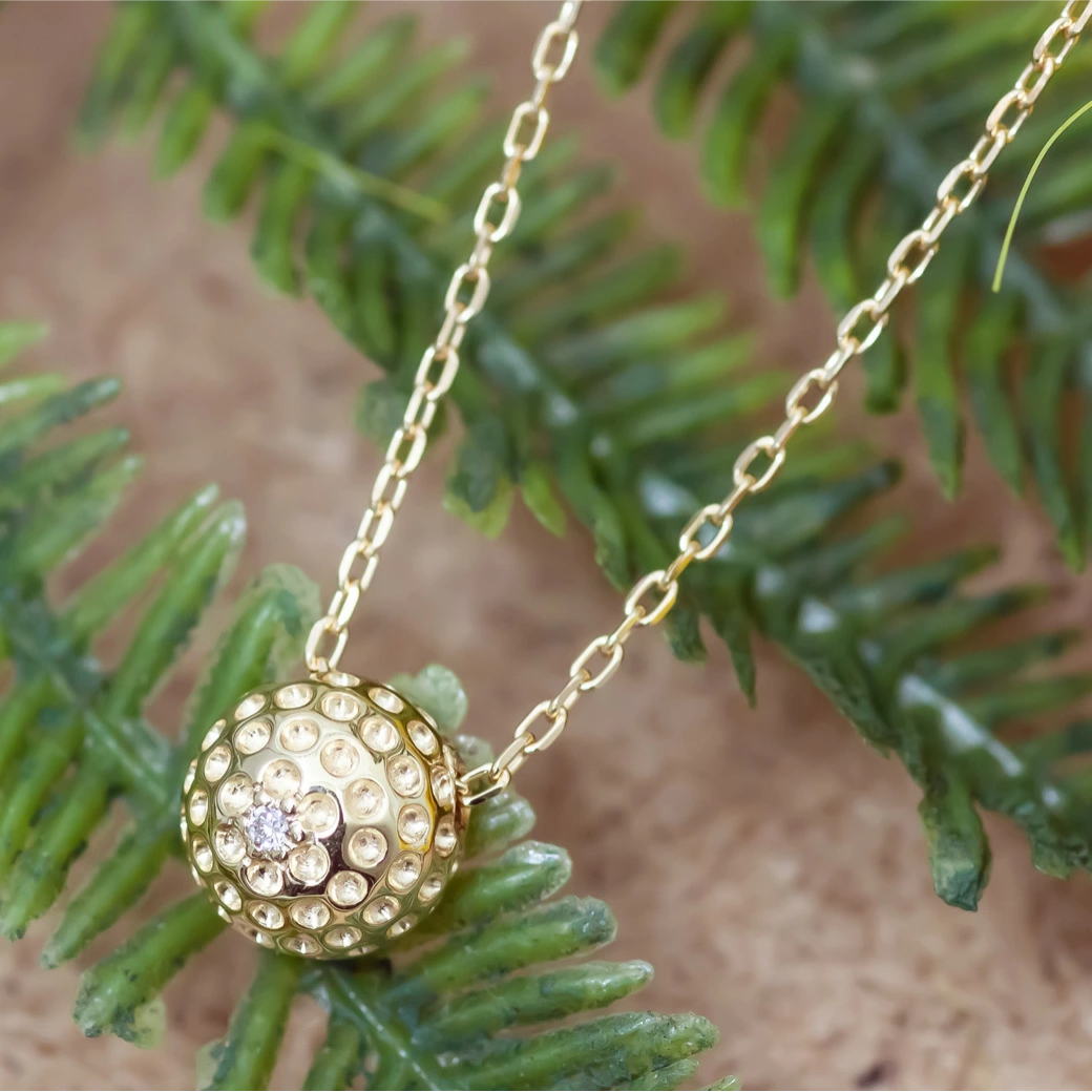 K18ボールトップ付きネックレス 1251K2501① K18ボールトップ付き K18ボールトップ付きネックレス 1251K2501① K18ボールトップ付き