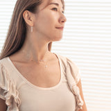 【ALTRO】Lior リオール K18 レーザーホール ペアシェイプ 1.0ct ネックレス　GOD029NC