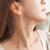 【ALTRO】Lior リオール K18 ラボグロウン ダイヤモンド シャンデリアピアス 0.44ct/0.44ct ぺシェイプ マーキス バケット フックピアス GOD036PE