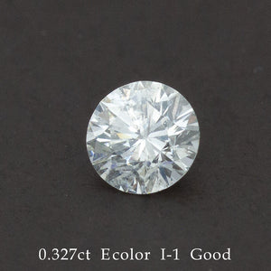 L0016 天然ダイヤモンド ルース 0.327ct G/I-1/Good