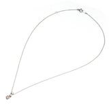 CKT-PH004 天然ダイヤモンド PT900 コーティングピンクダイヤモンド ネックレス 0.3ct