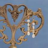 【ALTRO】Lior リオール K18 ラボグロウン ダイヤモンド シャンデリアピアス 0.44ct/0.44ct ぺシェイプ マーキス バケット フックピアス GOD036PE