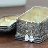 【ALTRO】Liorリオール K10 ラボグロウン ダイヤモンド ピアス 計0.6ct  0.3ct/0.3ct ペアシェイプ フックピアス GOD0044P