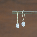 【ALTRO】Liorリオール K10 ラボグロウン ダイヤモンド ピアス 計0.6ct  0.3ct/0.3ct オーバルカット フックピアス GOD0047P