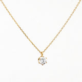 【ALTRO】ラボグロウン 一粒ダイヤモンド ネックレス 0.3ct K10 GOD0049NC