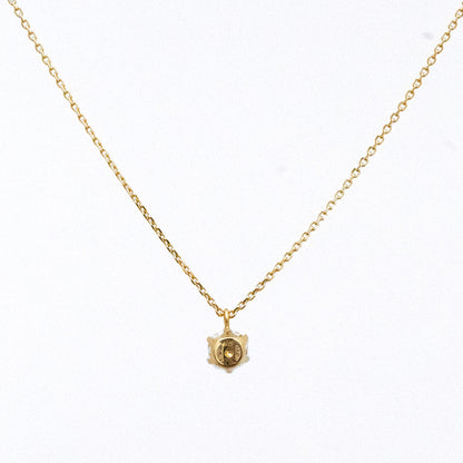 【ALTRO】K10 ラボグロウンダイヤ 6本爪 一粒 ネックレス  0.3ct