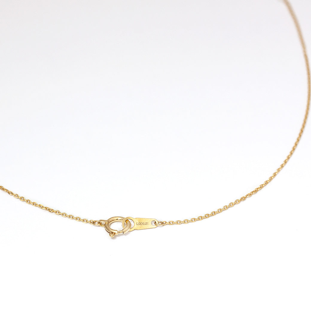 【ALTRO】Lior K18 ラボグロウンダイヤ レーザーホール ファンシーカット シャンデリア ネックレス 0.5ct