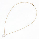 【ALTRO】Lior リオール K18 レーザーホール シャンデリア ネックレス 0.8ct マーキス バゲット ドロップデザイン GOD032NC