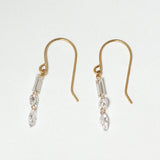 【ALTRO】Lior リオール K18 ラボグロウン ダイヤモンド シャンデリアピアス 0.28ct/0.28ct マーキス バケット フックピアス GOD035PE