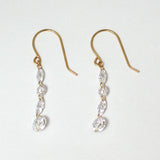 【ALTRO】Lior リオール K18 ラボグロウン ダイヤモンド シャンデリアピアス  0.61ct/0.61ct ラウンド マーキス フックピアス GOD037PE