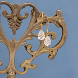 【ALTRO】Lior リオール K18 ラボグロウン ダイヤモンド ピアス 計1.0ct 一粒 0.5ct/0.5ct ペアシェイプ フックピアス GOD040PE