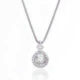 【1点限定】プラチナ ダイヤモンドネックレス TOTAL 0.4ct　GSN003