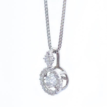 【LIMITED】【Natural】プラチナ ダイヤモンドネックレス TOTAL 0.4ct　
