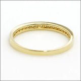 K18  ダイヤモンド ハーフエタニティリング 0.1ct　R00137