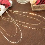 Glitter　K18 グリッター ロングネックレス　N00185