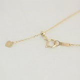 【1点限定】K18 フラワー モチーフ ダイヤモンド 0.3ct  ネックレス　GSNHK1706-1