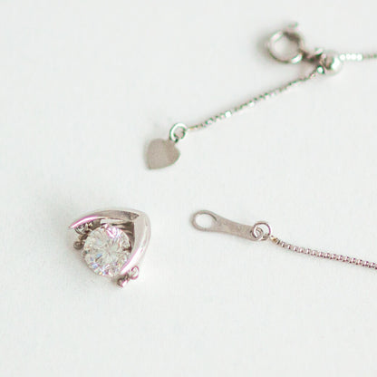 【LIMITED】【Natural】PT  0.709ct ダイヤモンド ネックレス　