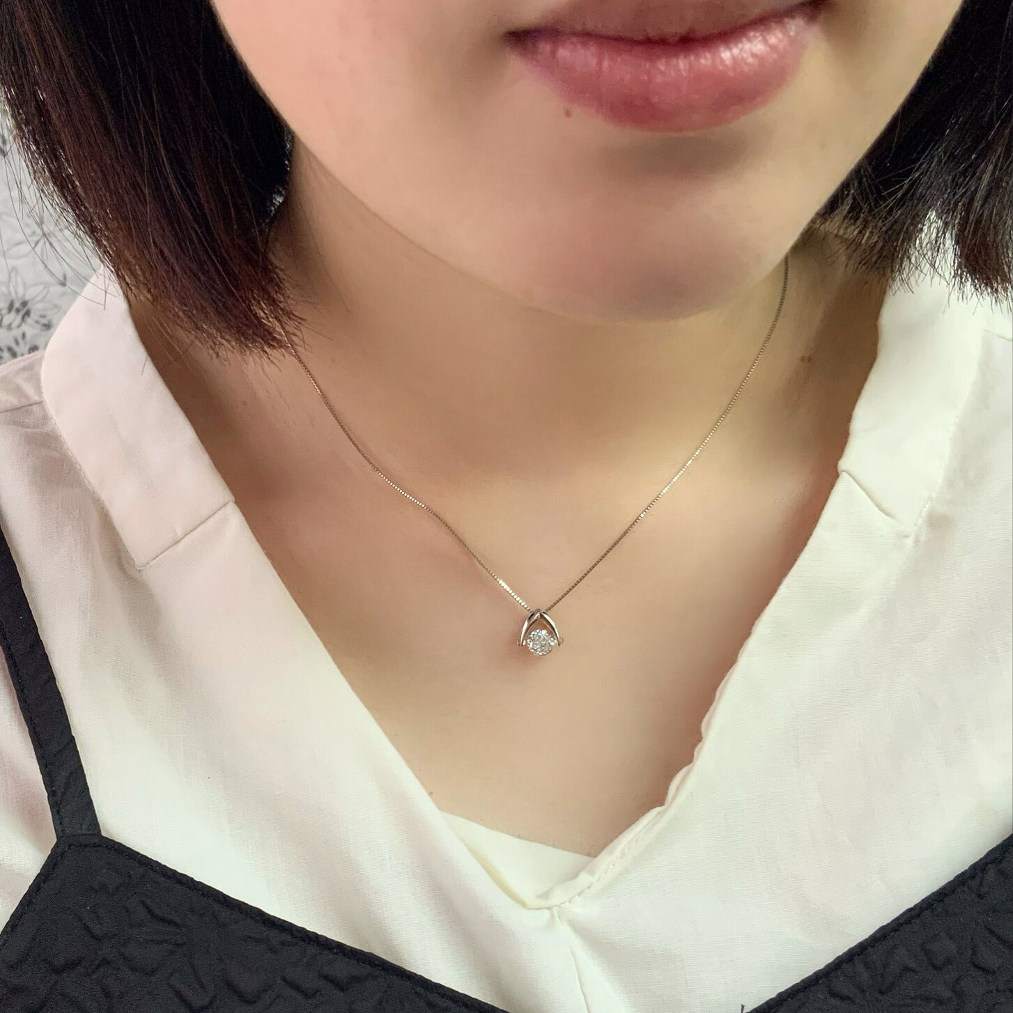 限定品》PT 0.709ct 一粒ダイヤモンドネックレス – SISTINA JEWELRY