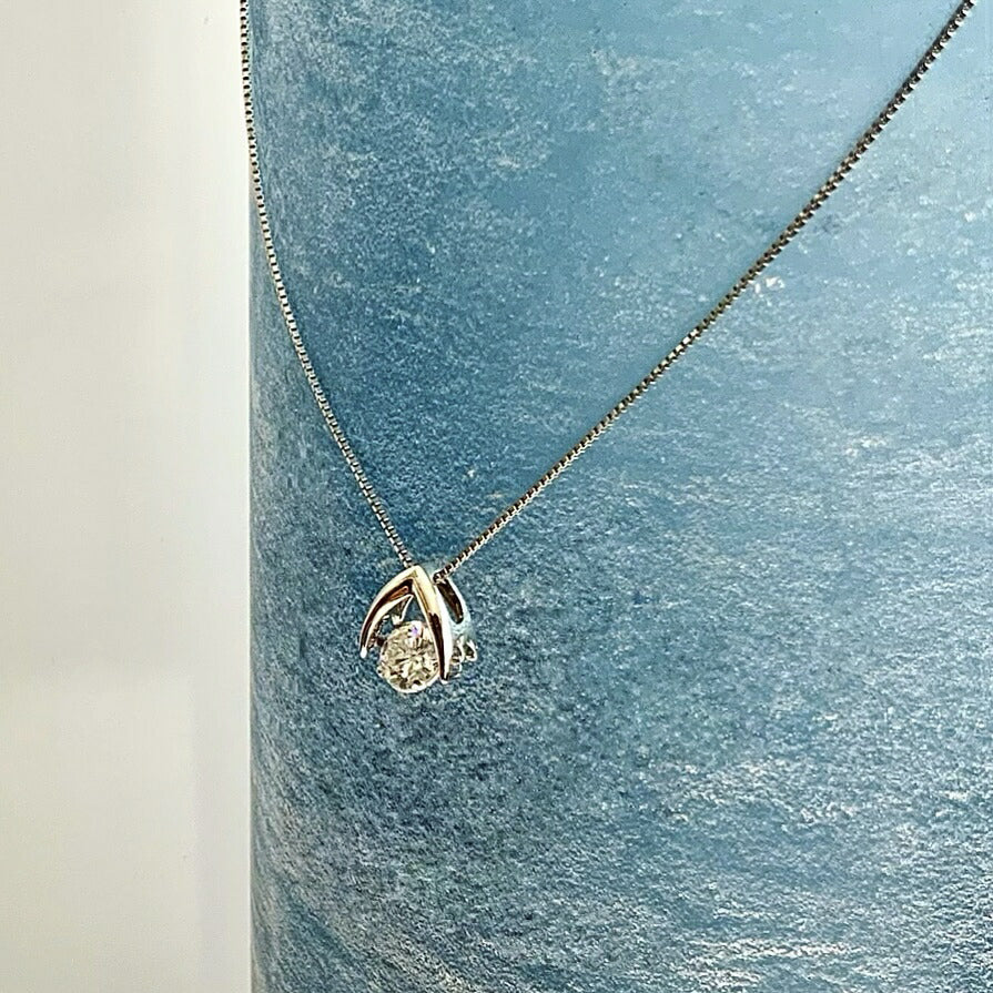 【LIMITED】【Natural】PT  0.709ct ダイヤモンド ネックレス　