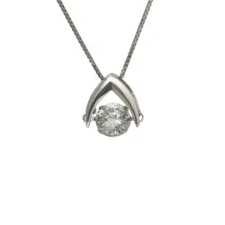 【LIMITED】【Natural】PT  0.709ct ダイヤモンド ネックレス　