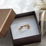 K10  ダイヤモンド　ゴールドクロスリング　0.02ct　R00141　