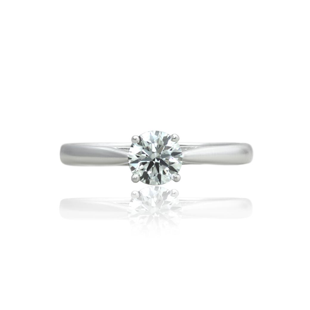 【ALTRO】SV ラボグロウンダイヤ プロポーズリング 0.5ct 4本爪 ダイヤ リング　