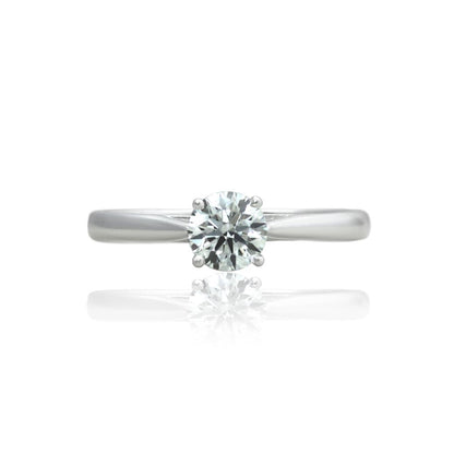 【ALTRO】SV ラボグロウンダイヤ プロポーズリング 0.5ct 4本爪 ダイヤ リング　