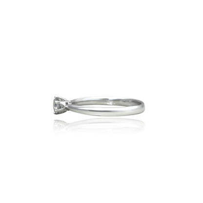 【ALTRO】SV ラボグロウンダイヤ プロポーズリング 0.2ct 6本爪 ダイヤ リング　