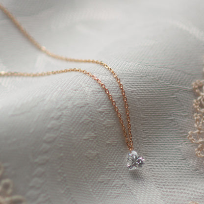 【ALTRO】Lior K18 ラボグロウンダイヤ 0.5ct フレームレス ハートダイヤ ネックレス