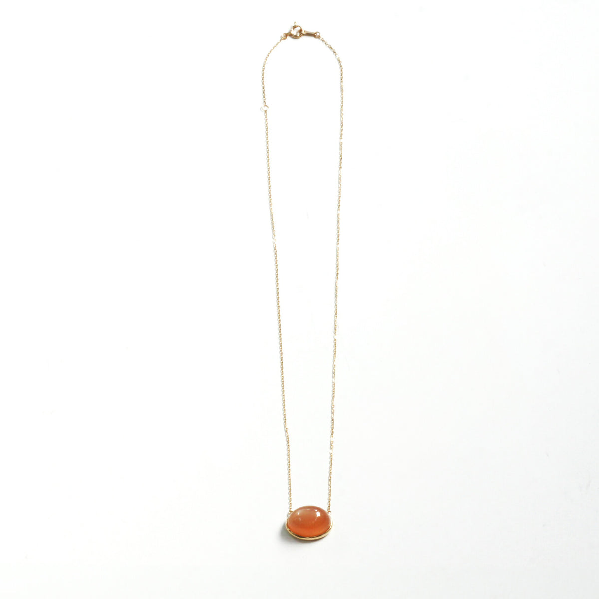 K10 天然石カラーストーンネックレス DROP ドロップ カボション