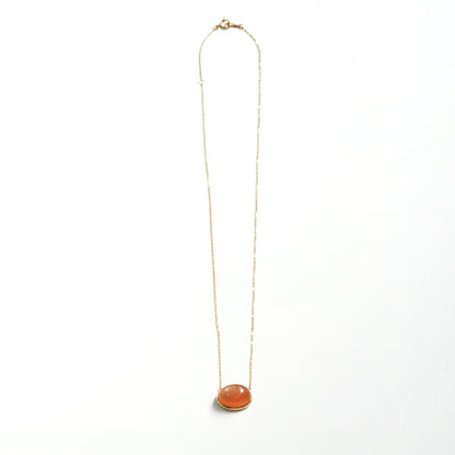 K10 天然石カラーストーンネックレス DROP ドロップ カボション