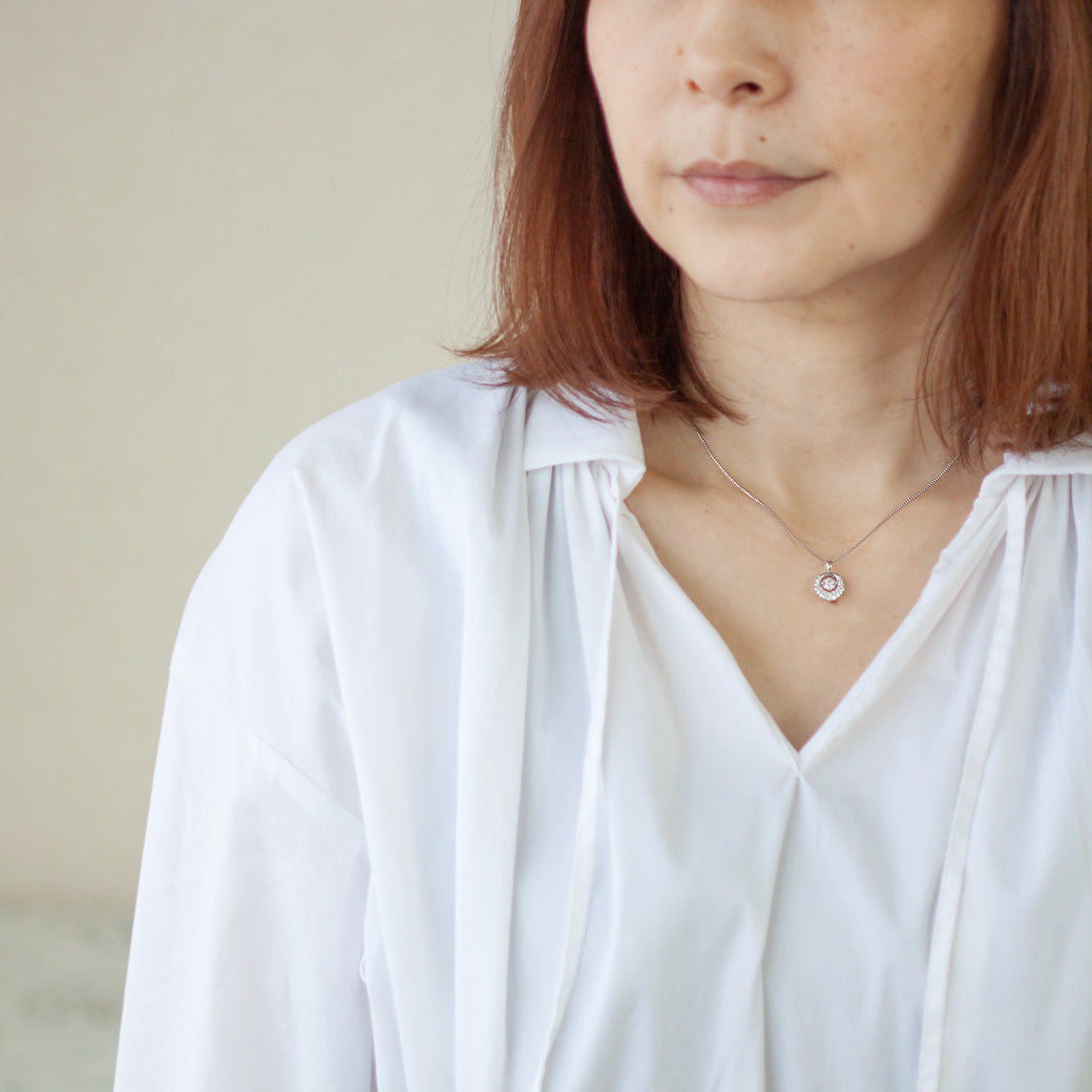 1点限定】PT 天然ダイヤモンド ネックレス ダンシングストーン 1点限定】PT 天然ダイヤモンド ネックレス ダンシングストーン