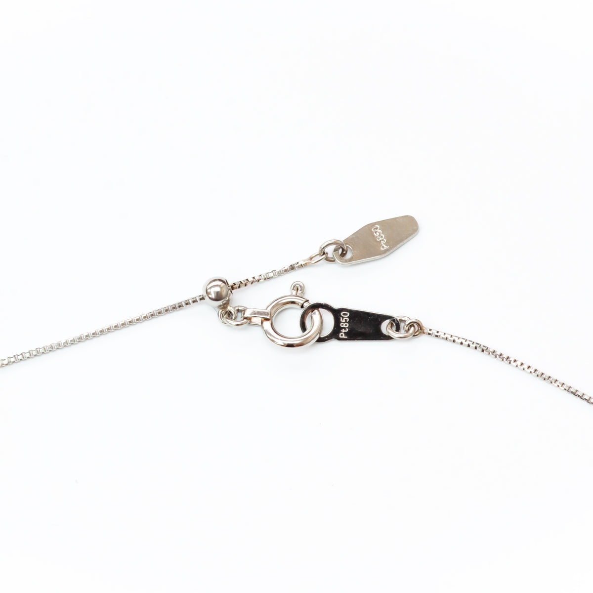 【LIMITED】【Natural】PT 天然ダイヤモンド ネックレス TOTAL 1.0ct