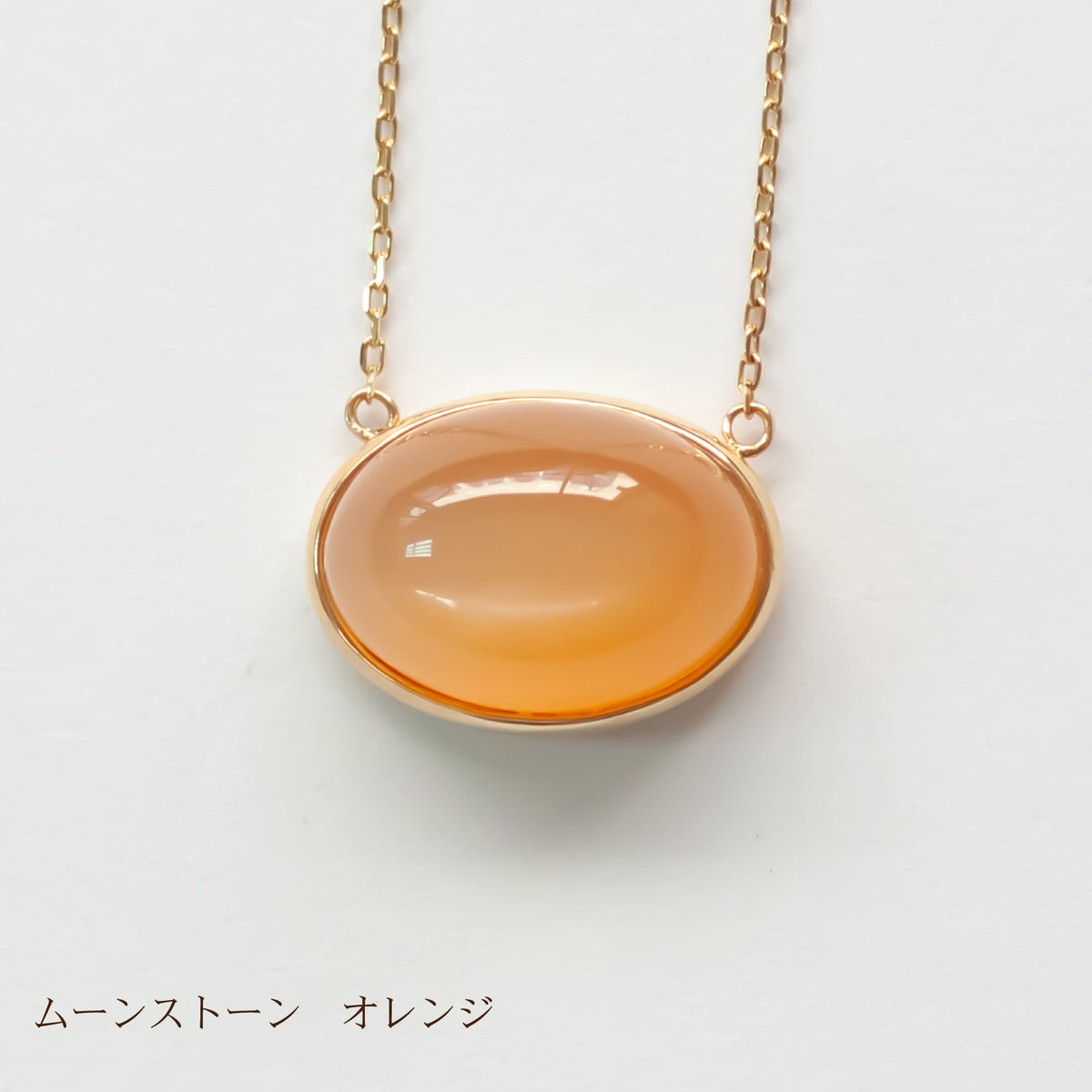 K10 天然石カラーストーンネックレス DROP ドロップ カボション