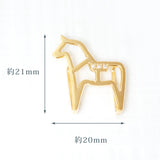 LiLiNa　SV925  ダーラヘスト 帯留め 馬 ホース スターリングシルバー