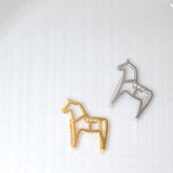 LiLiNa　SV925  ダーラヘスト 帯留め 馬 ホース スターリングシルバー