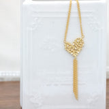 LiLiNa SV925  ハートリーフ 帯飾り スターリングシルバー