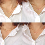 K18  オーダー　ネームネックレス　N00130