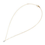 【ALTRO】Lior リオール K18 レーザーホール ペアシェイプ 1.0ct ネックレス　GOD029NC