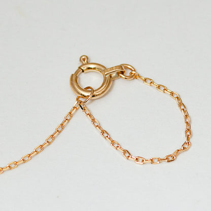 【LIMITED】【Natural】K18  フレームレスダイヤモンド シャンデリアネックレス 0.8ct