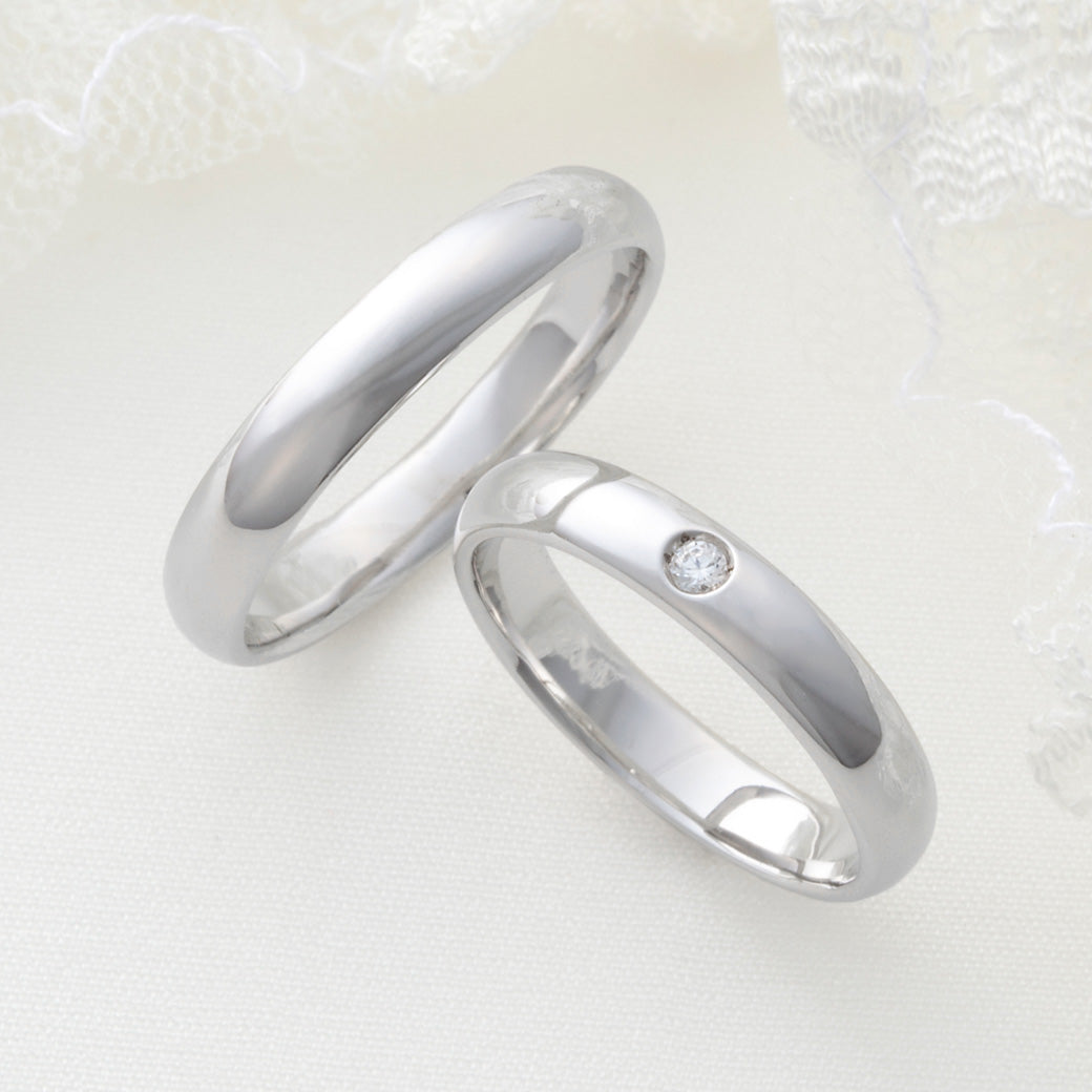 XN024 SISTINA BRIDAL マリッジリングCara -カーラ‐ プラチナ