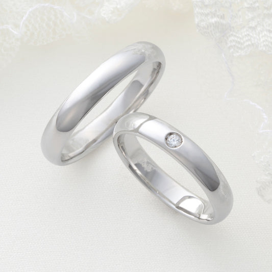 XN024 SISTINA BRIDAL マリッジリングCara -カーラ‐ プラチナ