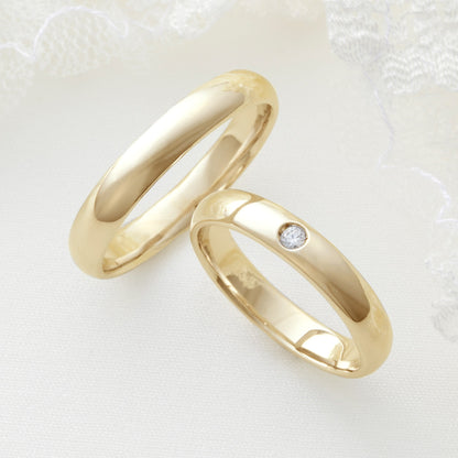 XN024 SISTINA BRIDAL マリッジリングCara -カーラ‐ K18YG